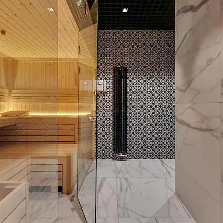 Nadmotlawie Riverfront Lux Parking Sauna Fitness By Grandviewestate 아파트 그단스크